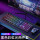 黑色彩虹光键盘+YX110静音鼠标