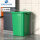 60L绿色正方形桶送垃圾袋