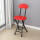 西瓜红 黑架椅(有靠背)