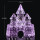 大号水晶城堡-紫色(袋装)