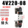 白色 4V220-08 AC380V