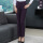 海航西裤(深紫色)