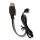 3.6V黑色USB充电线