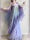 紫烟 破烂小袖+裙子+披帛