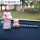 丝带粉气球瓶+粉蝴蝶结-粉色熊 停车牌套装