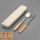 大号米色盒+筷子+长餐勺