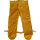 橘色全皮系腰带裤子 单层
