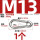 M13(带圈型)-1只