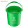 绿色圆桶10L【厨余垃圾-带滤层】