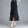 裙长72厘米（黑色） 夏季薄
