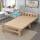 120cm松木环保床+床垫