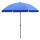 蓝色3.4米三层伞架双层银胶涂层