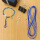 蓝色玉兔手绳材料包含工具教程礼