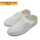 白色【PVC底 0.5条纹双网孔鞋】
