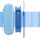 蓝色硅胶套+蓝色包+挂绳+2张贴膜