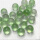 绿色洒金水晶珠5颗_直径1cm