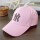 粉红色 NY棒球帽