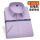 浅紫条纹短袖