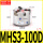 手指气缸MHS3-100D三爪