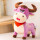 紫色围巾牛15寸约35厘米