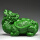 绿色精雕龙龟【长13cm】