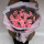幸福快乐-33朵粉康乃馨花束
