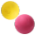 红色实心球+黄色实心球