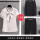 3件套(短袖白衬衫as6972+黑裙+黑