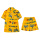 高端高档品牌姜黄色 动物园套装今年新款
