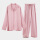 长袖长裤女款-深粉色
