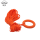 20米橙色绳带环带钩