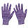 36双紫色尼龙手套