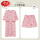 粉色睡裙+短 裤