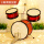 红：桦木金属鼓【3鼓1镲】+木质鼓棒