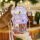 紫色飞船熊塑料杯+贴纸3D贴 620ml