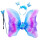 蝴蝶翅膀三件套（蓝色）
