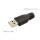 USB公头转DC母5.5x2.1mm【1个】