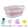 粉色25斤盆+洗猫袋+水勺