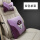 紫色头枕1个+抱枕被1个