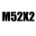 米白色M52X2