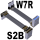 S2B-W7R 13P