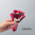红泡泡玫瑰【干花18厘米】