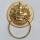 直径30厘米黄铜色实心环(一个)