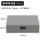 新款收纳盒：雾灰色 可放文件夹