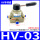 HV-03带外径12mm气管螺纹直通