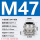 M47*1.5线径25-33安装开孔47毫