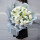 【美好祝福】8朵白玫瑰+6朵白百合花束