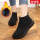 E1521黑色 加绒棉鞋