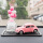粉色小车+粉白香水气球+镶钻垫