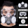 硅胶防尘面具+防雾大眼罩+收藏送滤棉100片